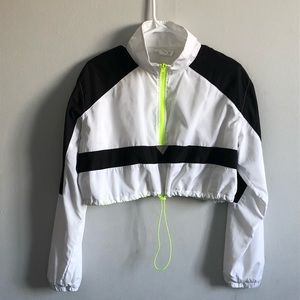 Croptop with half zip